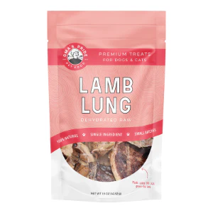 OMA'S PRIDE DOG DEHYDRATED BEEF & LAMB LUNG 1.5OZ - Image 2