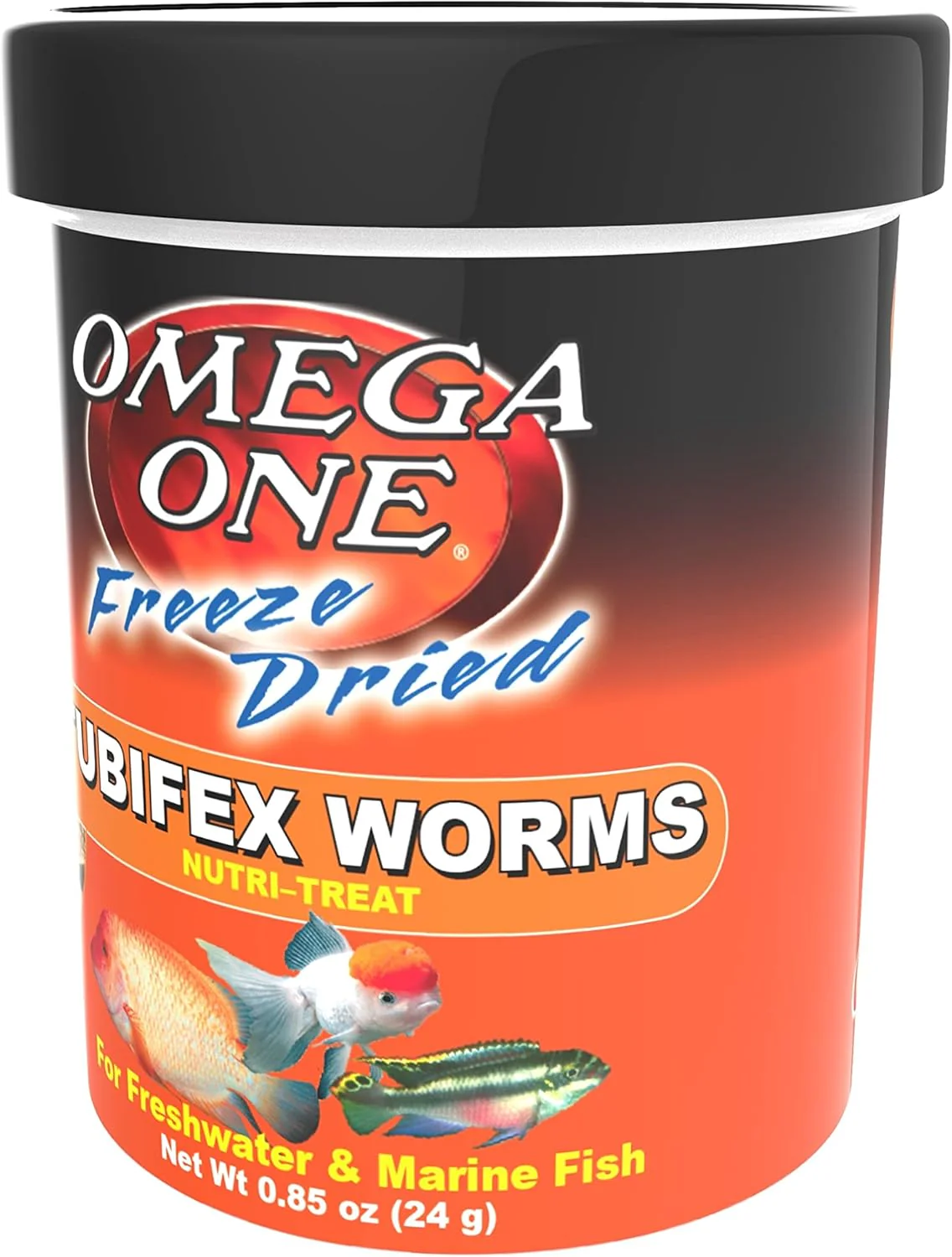 Omega One Freeze Dried Tubifex Worms - Image 2