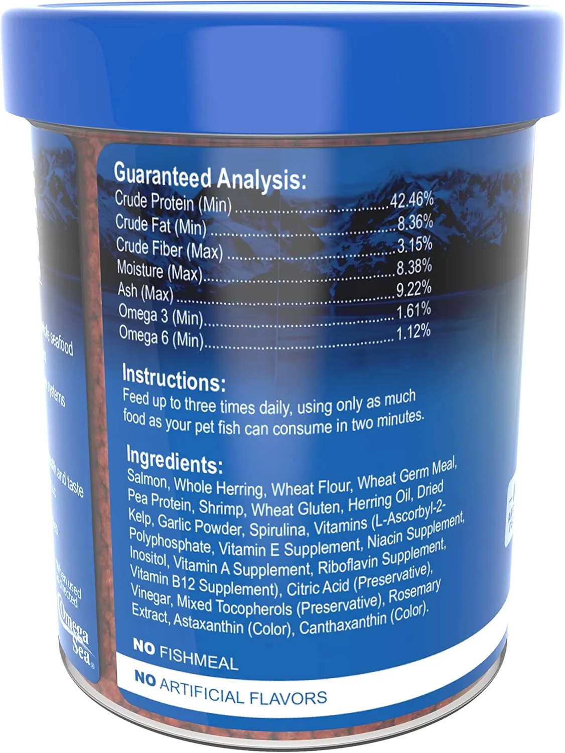 Omega One Garlic Marine Sinking Pellets - Image 5