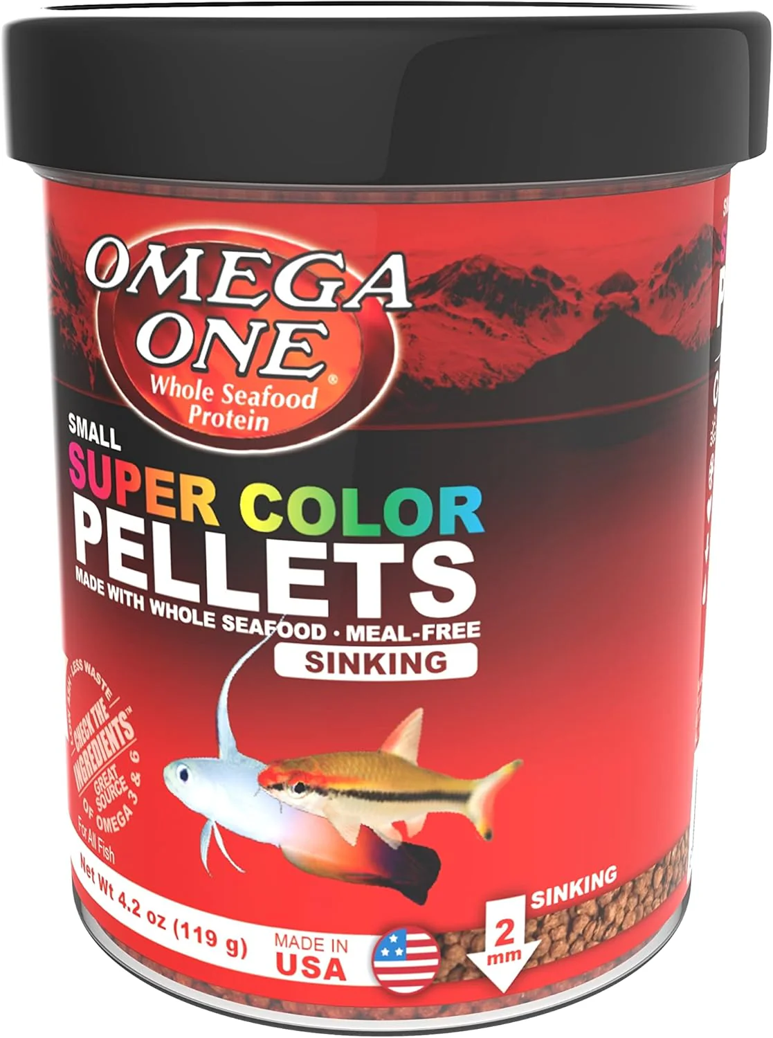 Omega One Super Color Sinking Pellets - Image 3