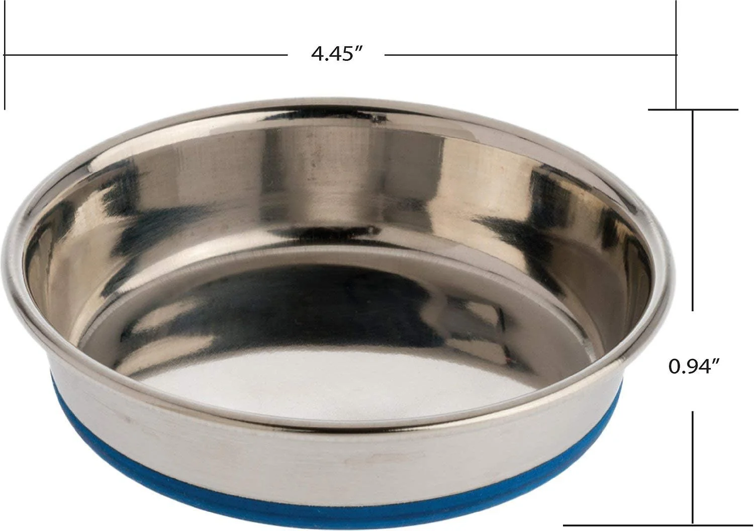 OurPet's Premium Rubber-Bonded Stainless Steel