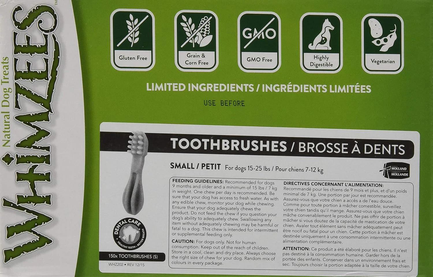 PARAGON Whimzees Toothbrush Star for Pets, Small - Image 4
