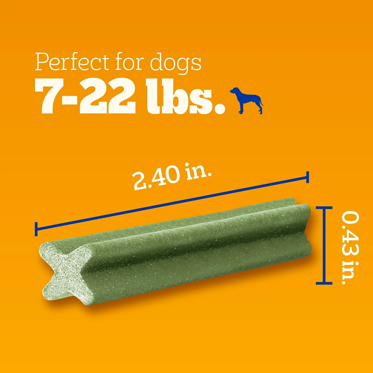 PEDIGREE DENTASTIX Dental Dog Treats for Small Dogs Fresh Flavor Dental Bones, 12.66 oz. Pack (51 Treats) - Image 5