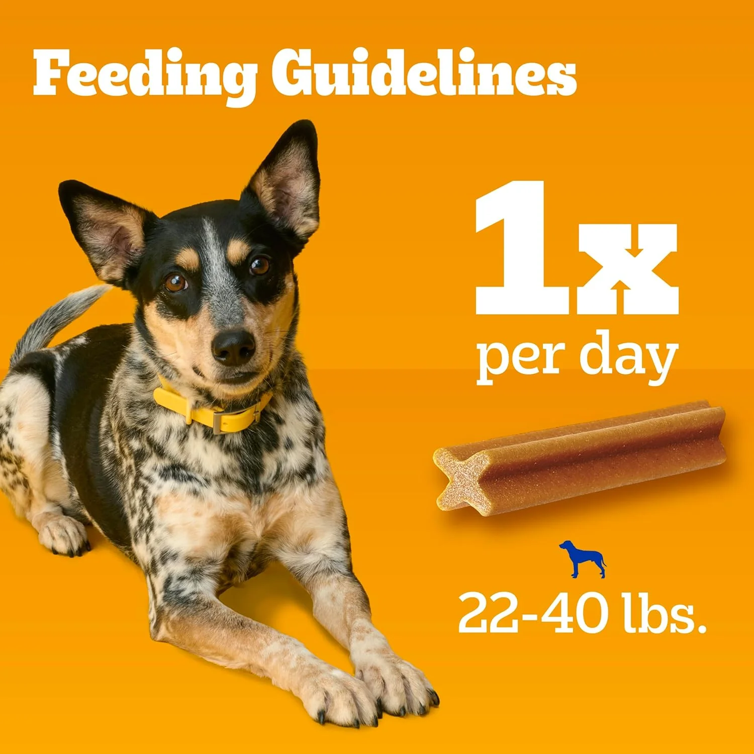 Pedigree Dentastix Small & Medium Breed Dog Treats, Original With Real Chicken, 13.93 oz. Bag (25 Treats) - Image 8
