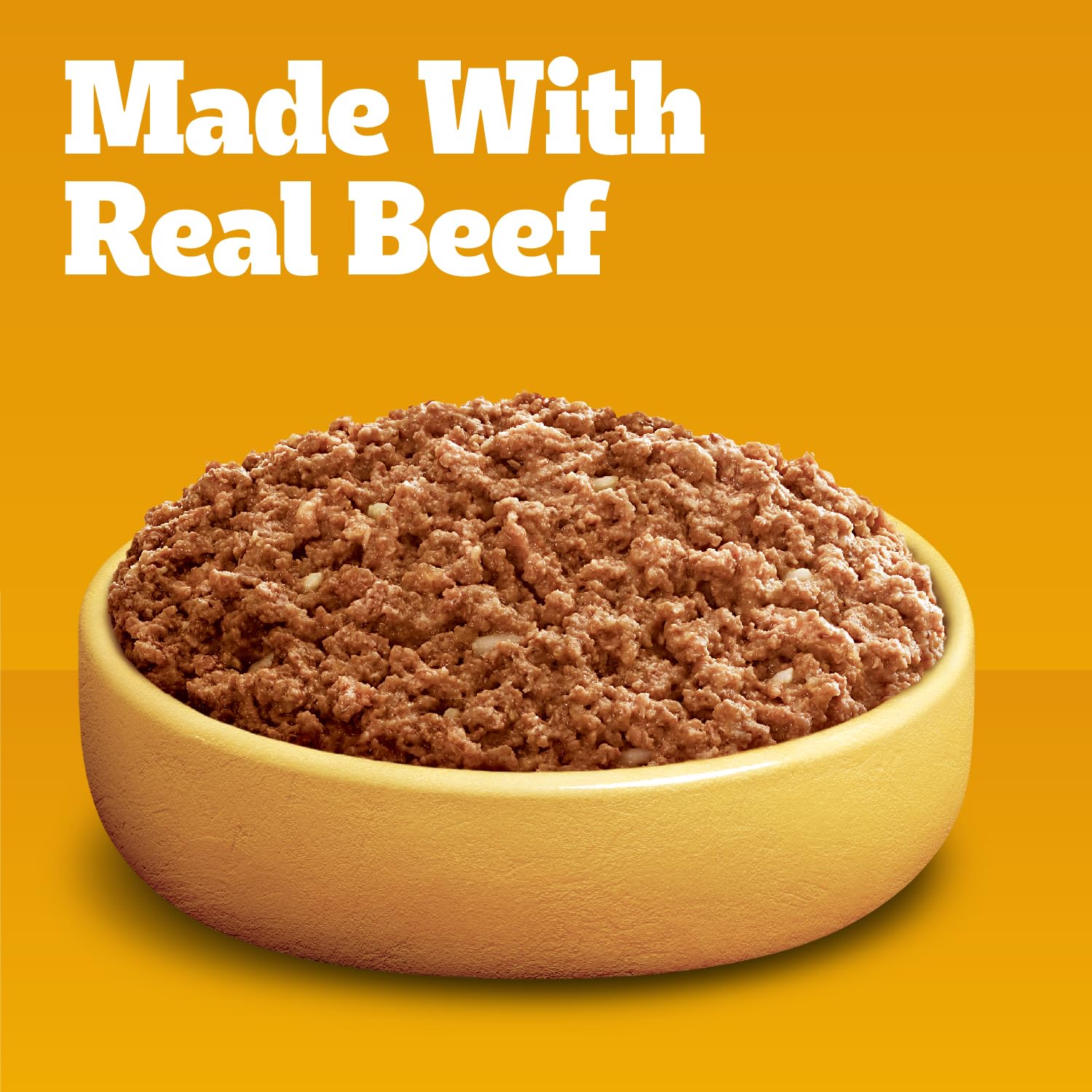 Pedigree Meaty Ground Dinner Filet Mignon Flavor Canned Dog Food 12pk , 13.2 Ounces - Image 3