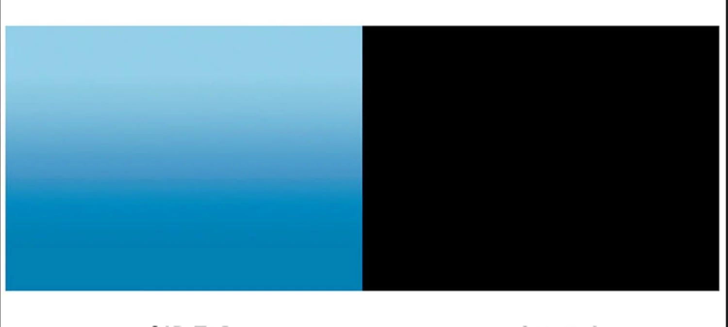 Penn-PLAX Double-Back Roll-A-Scene Aquarium Background – Double Sided Roll – Midnight Sea (Black) / Caribbean Blue – 32” x 50’