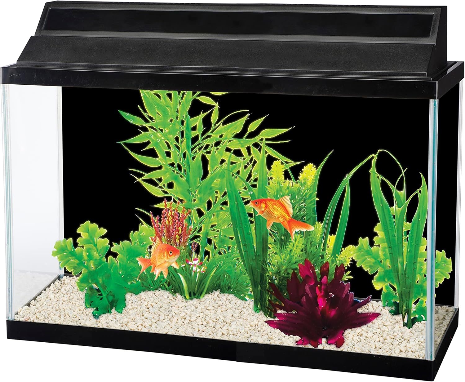 Penn-PLAX Double-Back Roll-A-Scene Aquarium Background – Double Sided Roll – Midnight Sea (Black) / Caribbean Blue – 32” x 50’ - Image 6