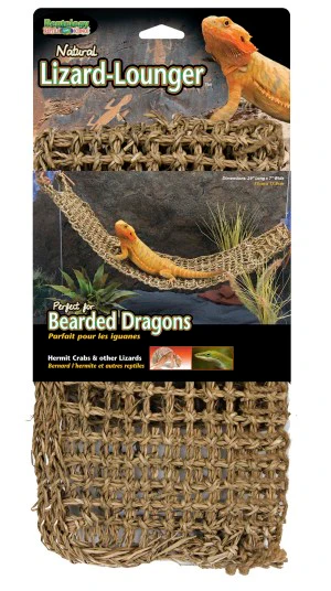 PENN-PLAX Reptology Lizard Lounger Corner Triangle – 100% Natural Seagrass Fiber – Great for Bearded Dragons, Anoles, Geckos, Iguanas, and Other Reptiles - Image 11