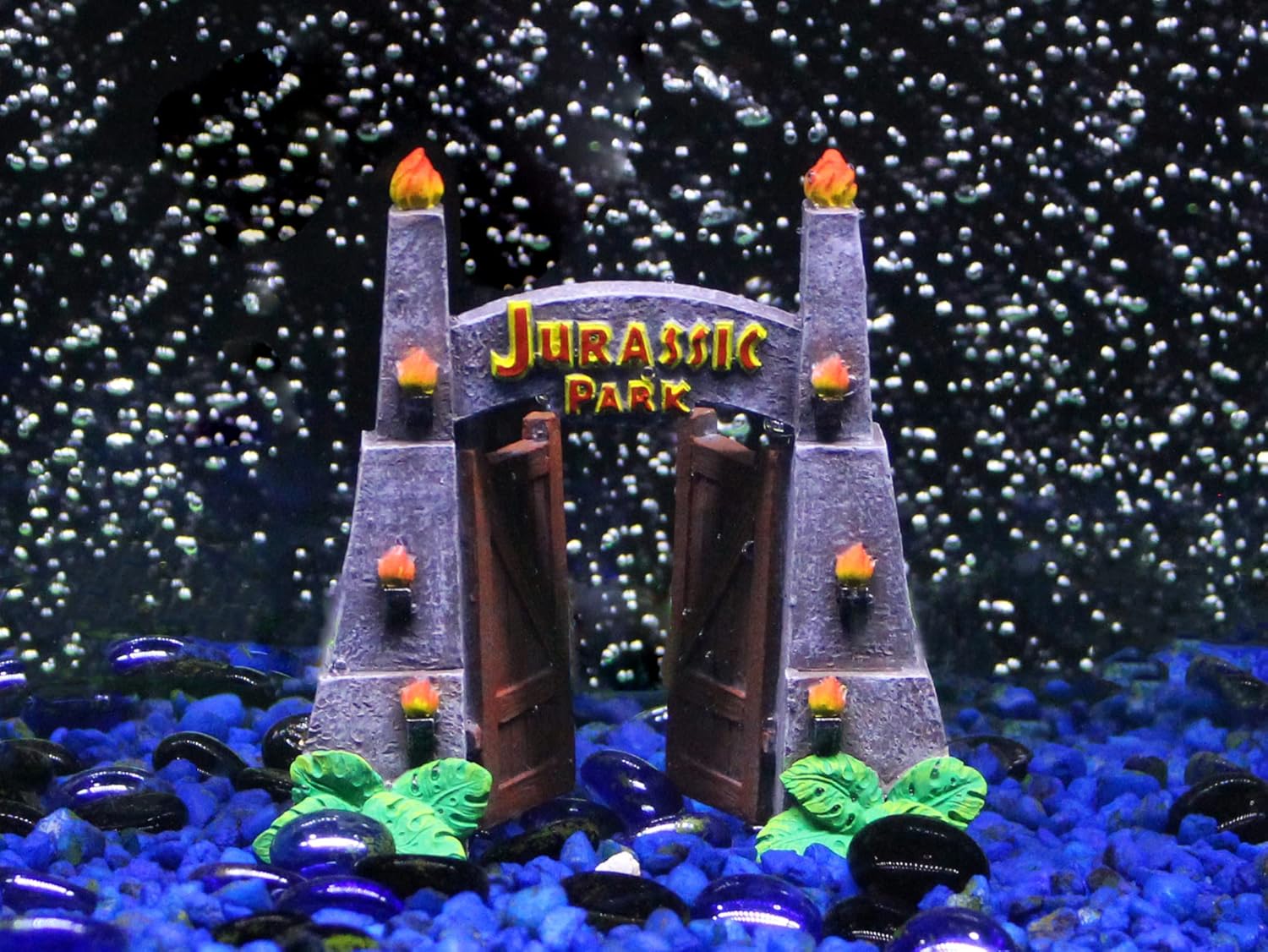 PennPlax Officially Licensed Universal Studios Jurassic Park Gate Decor - Image 2