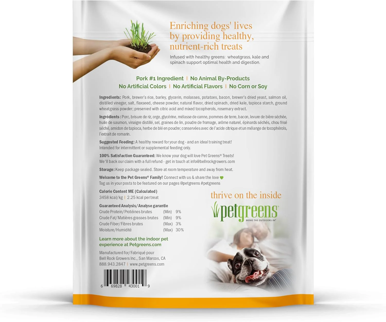 Pet Greens Soft-Chew Dog Li'L Treats Yellow Small - Image 2