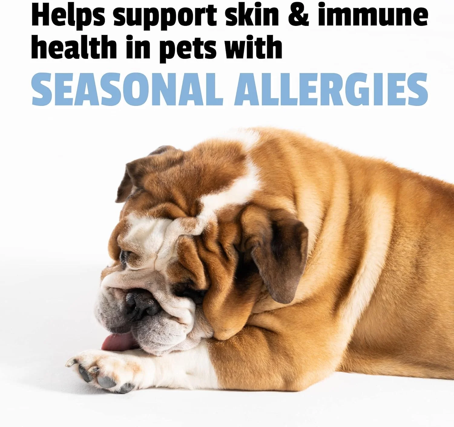 Pet Naturals Allergy Plus Calming Supplement for Dogs, Soft Chew, Duck Flavor, 60 Ct. - Image 4