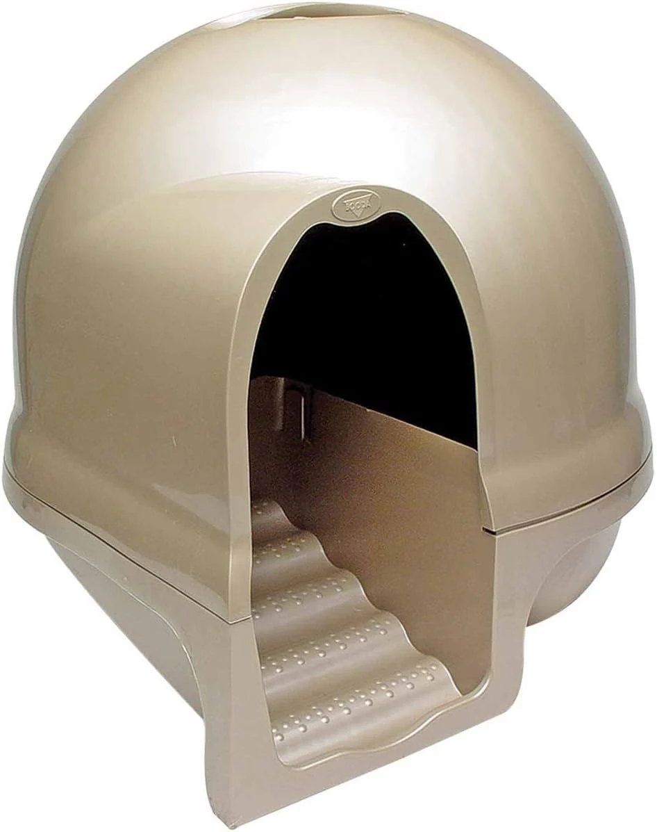 Petmate Booda Clean Step Cat Litter Box Dome (Made in the USA with 95% Recycled Materials) - Image 4