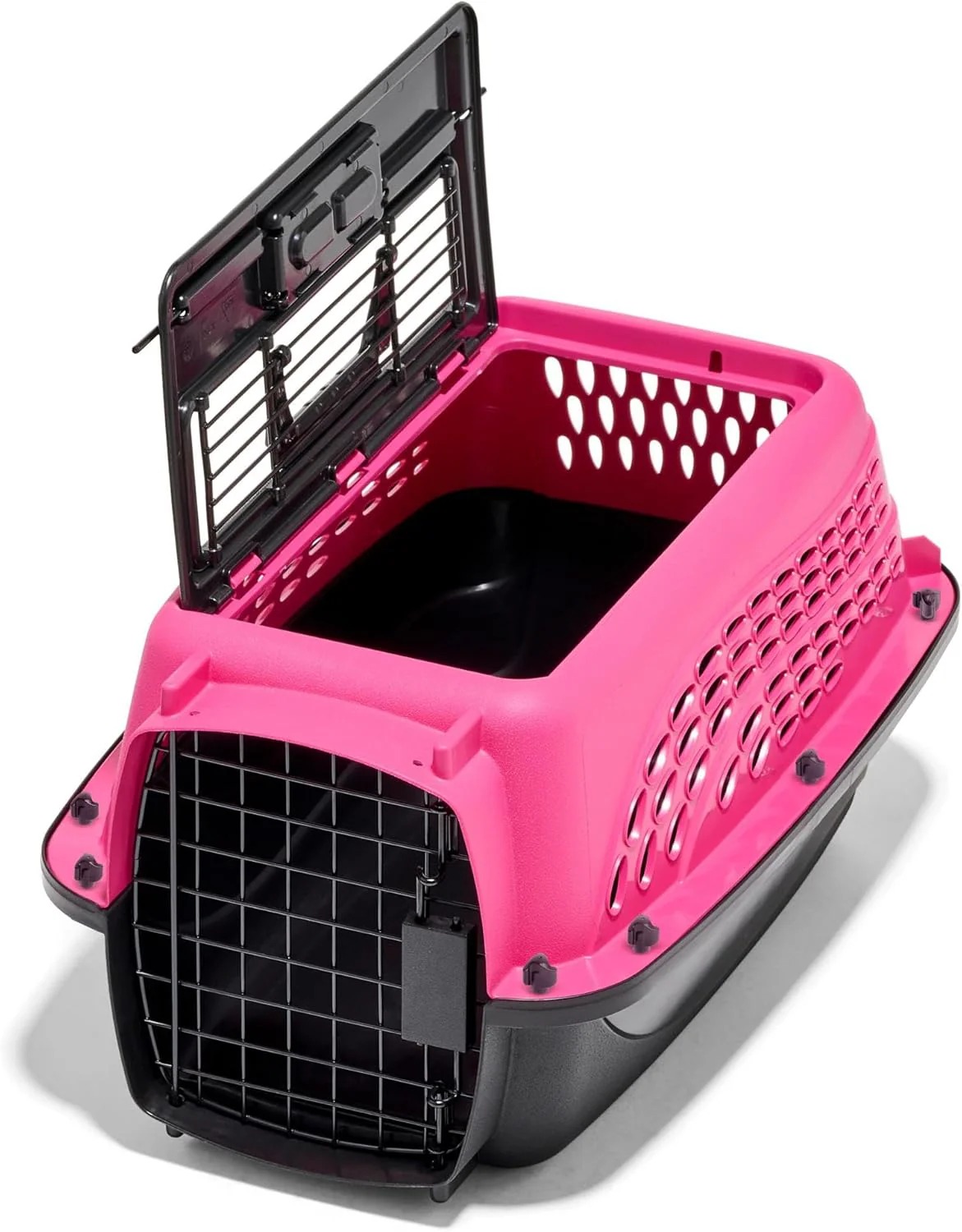 Petmate Dog Crates for Small Dogs & Cat Carriers, Two-Door Plastic Pet Kennel, Top & Front Loading, Made in USA - Image 5
