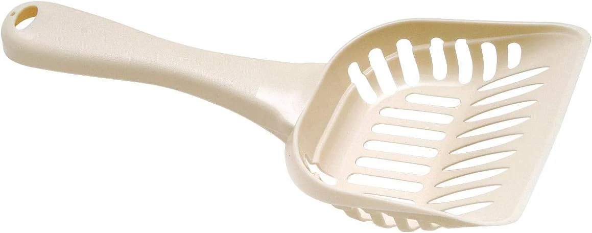 Petmate Litter Scoop for Cats, Bleached Linen - Image 2