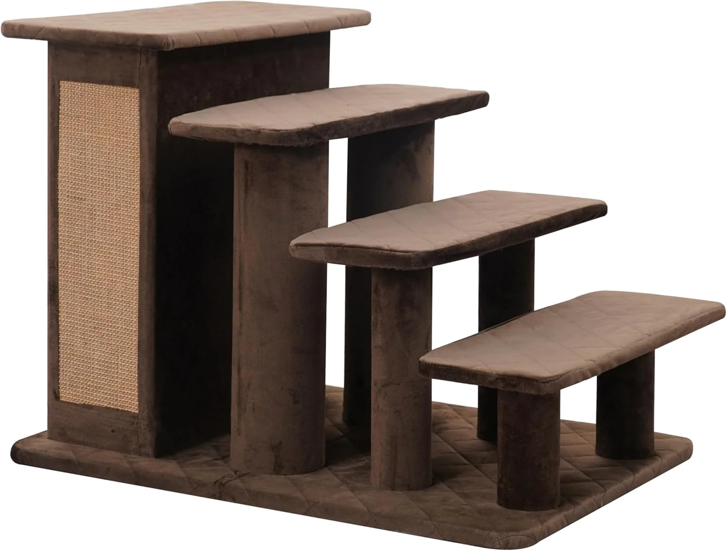 Petpals Zoso Multi-Functional Pet Stairs with Storage and Scratching Pad and Cute Mouse Toys, Suitable for Pets to Play and Engage in Activities - Image 9