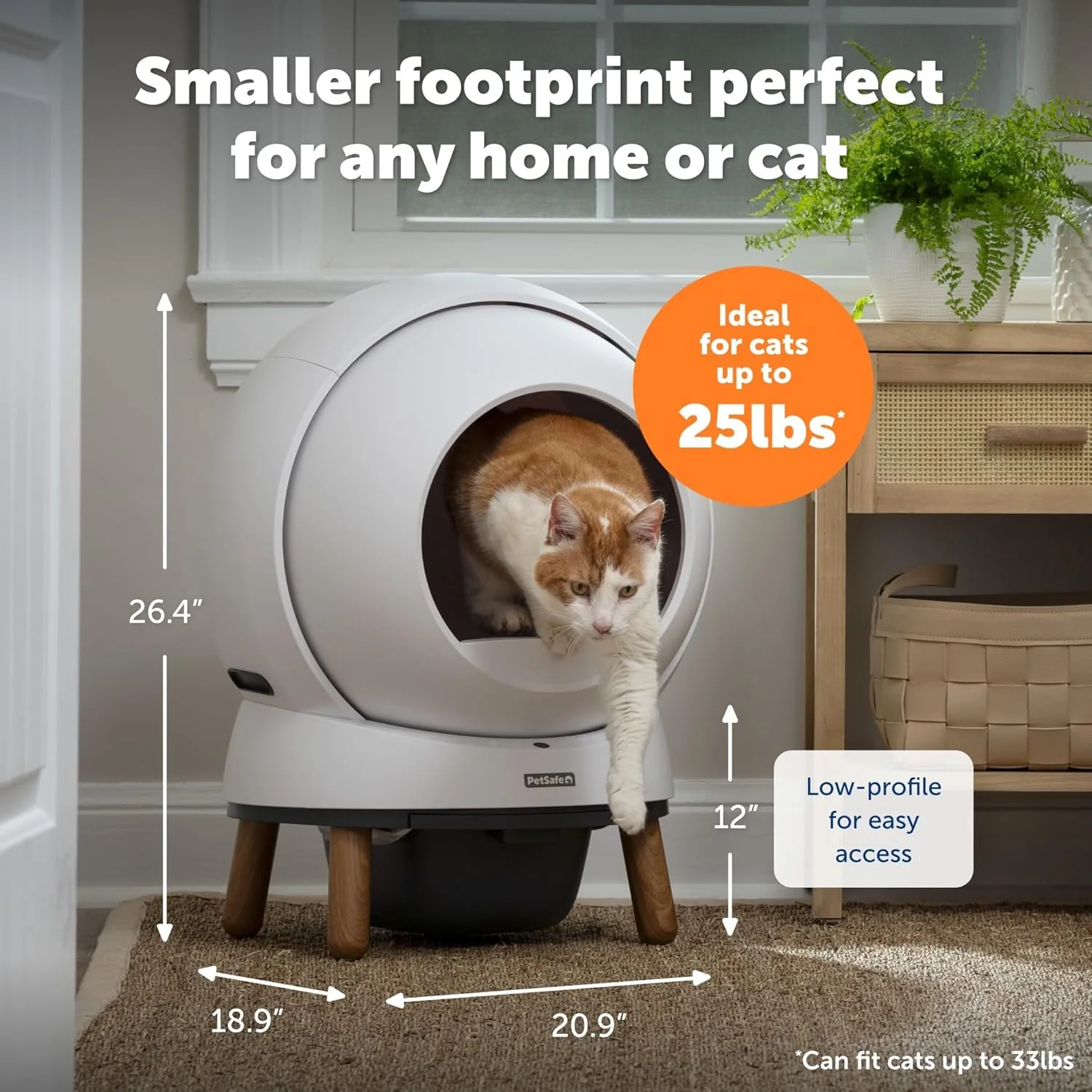 PetSafe ScoopFree SmartSpin Self-Cleaning Cat Litter Box - Advanced Odor Control Technology, App Controlled with Health Monitoring - Image 6