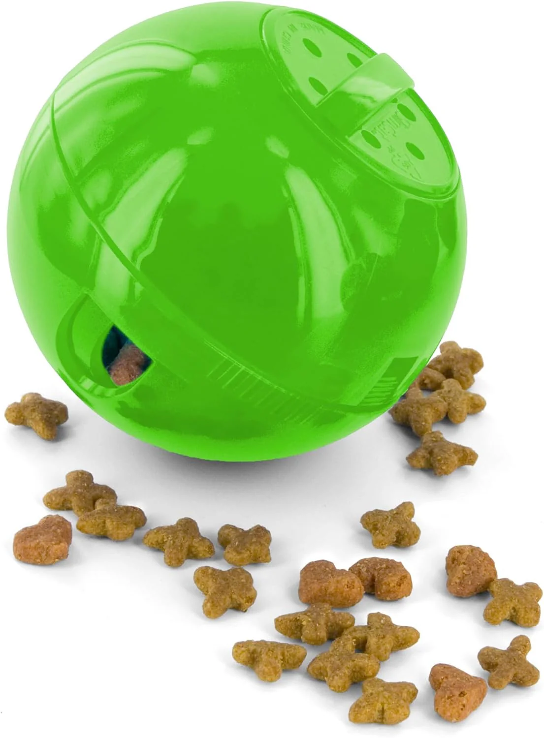 PetSafe SlimCat Interactive Feeder - Combines Play with Mealtime - Adjustable Portions - BPA-Free Plastic - Slow Feeder for Digestion - Lightweight, Dishwasher-Safe Toy - Image 7
