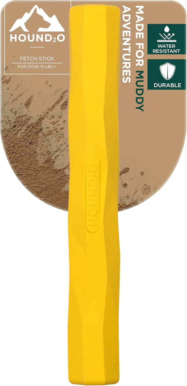 Playology Hound2O Outdoor Dog Toys | Treater Toy Fetch Stick for Dogs | Bright Toy Chew Stick | Easy to Clean, & Made from Non-Toxic Rubber Materials - Image 7