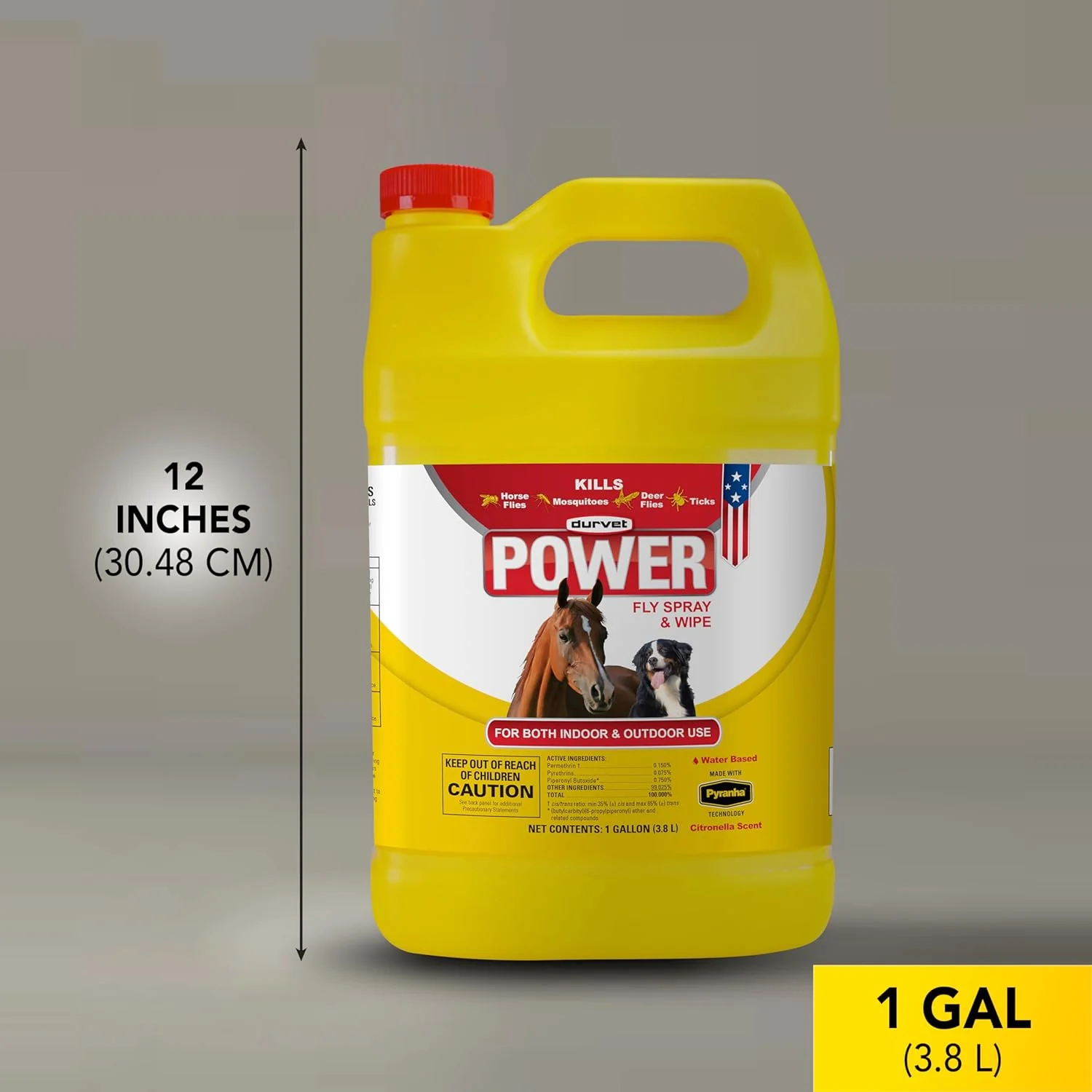 POWER® Fly Spray &amp; Wipe – Citronella Scented Insect Control - Image 3