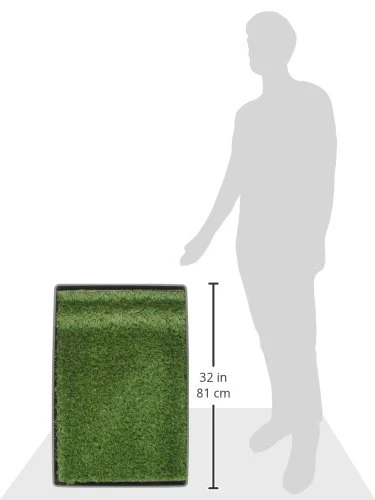 Prevue Pet Products Tinkle Turf Indoor Portable Pee Turf Patch - Medium Dogs - Image 4