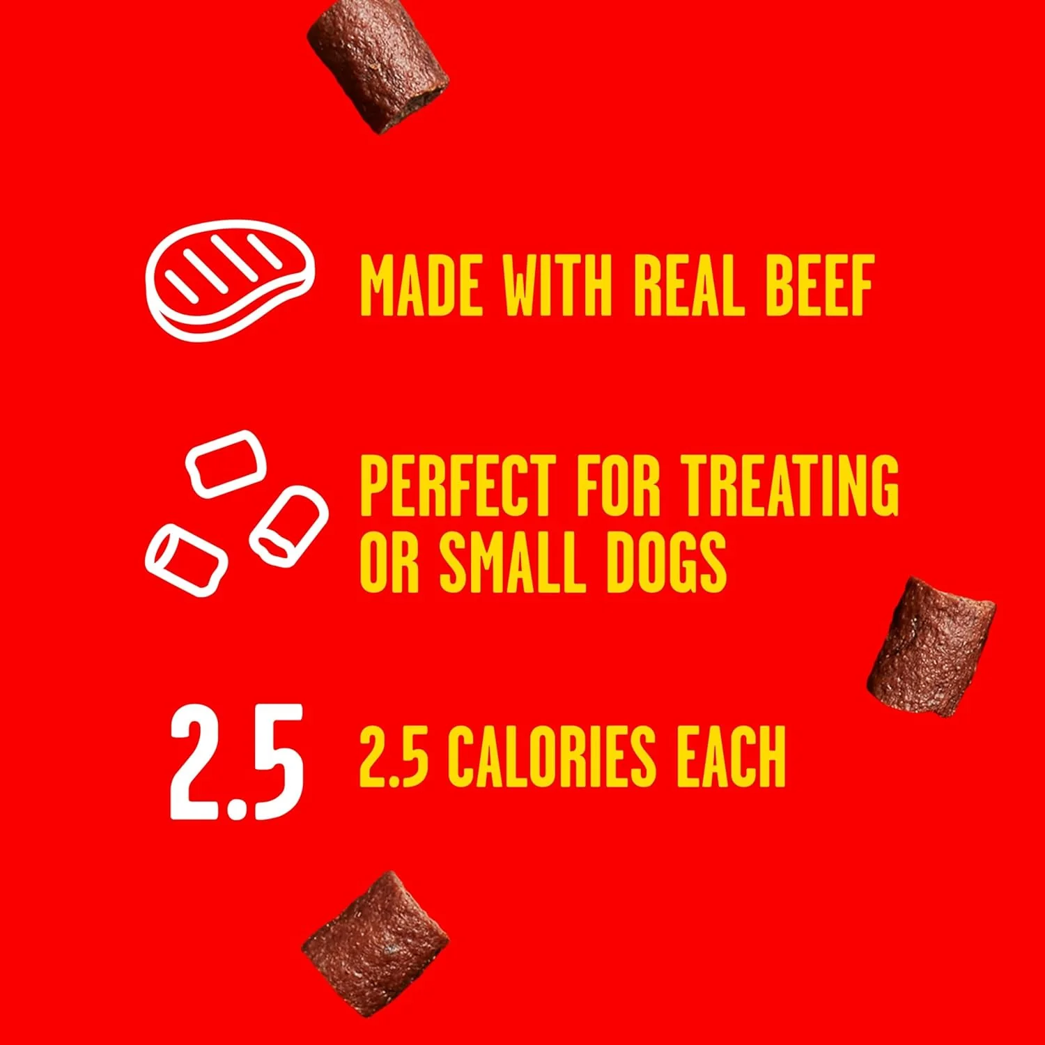 Pup-Peroni Training Dog Treats, Original Beef Flavor Made with Real Beef, Bite Size Rewards - Image 3