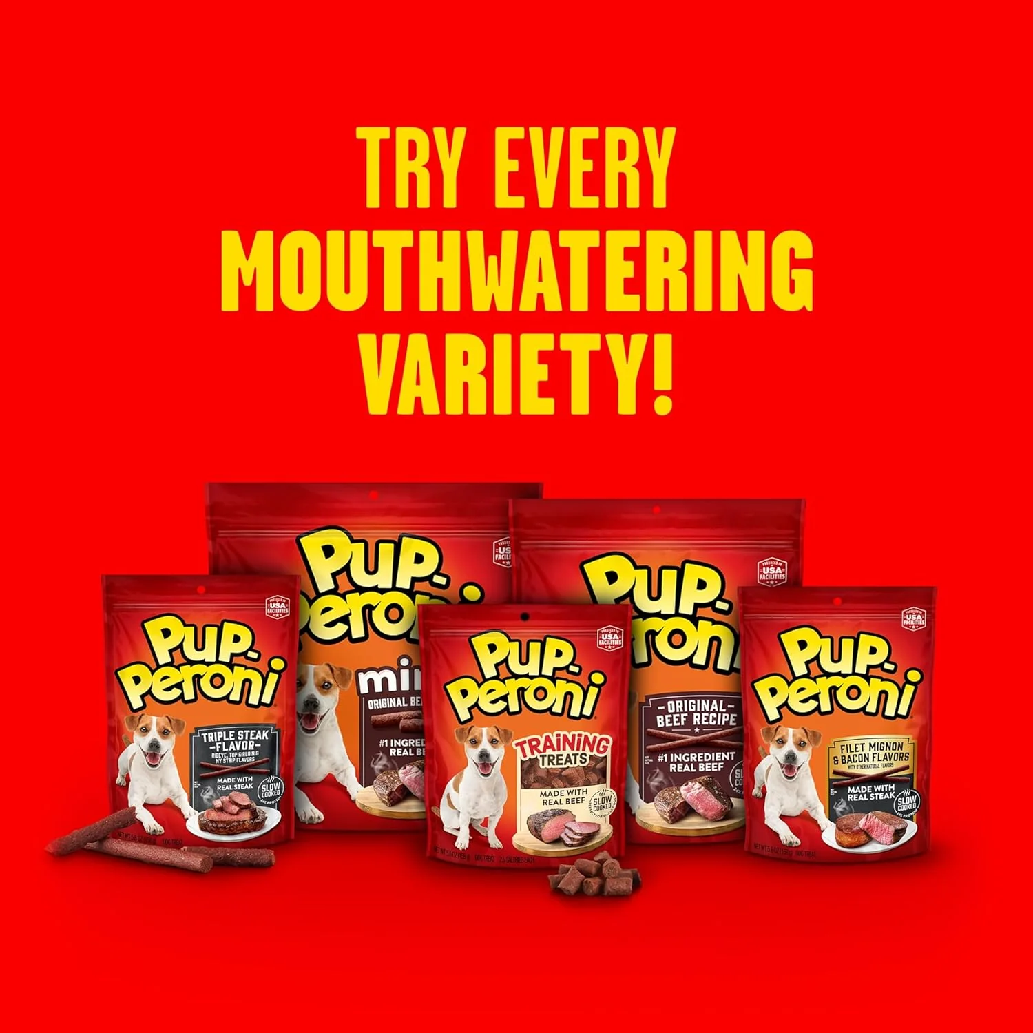 Pup-Peroni Training Dog Treats, Original Beef Flavor Made with Real Beef, Bite Size Rewards - Image 7