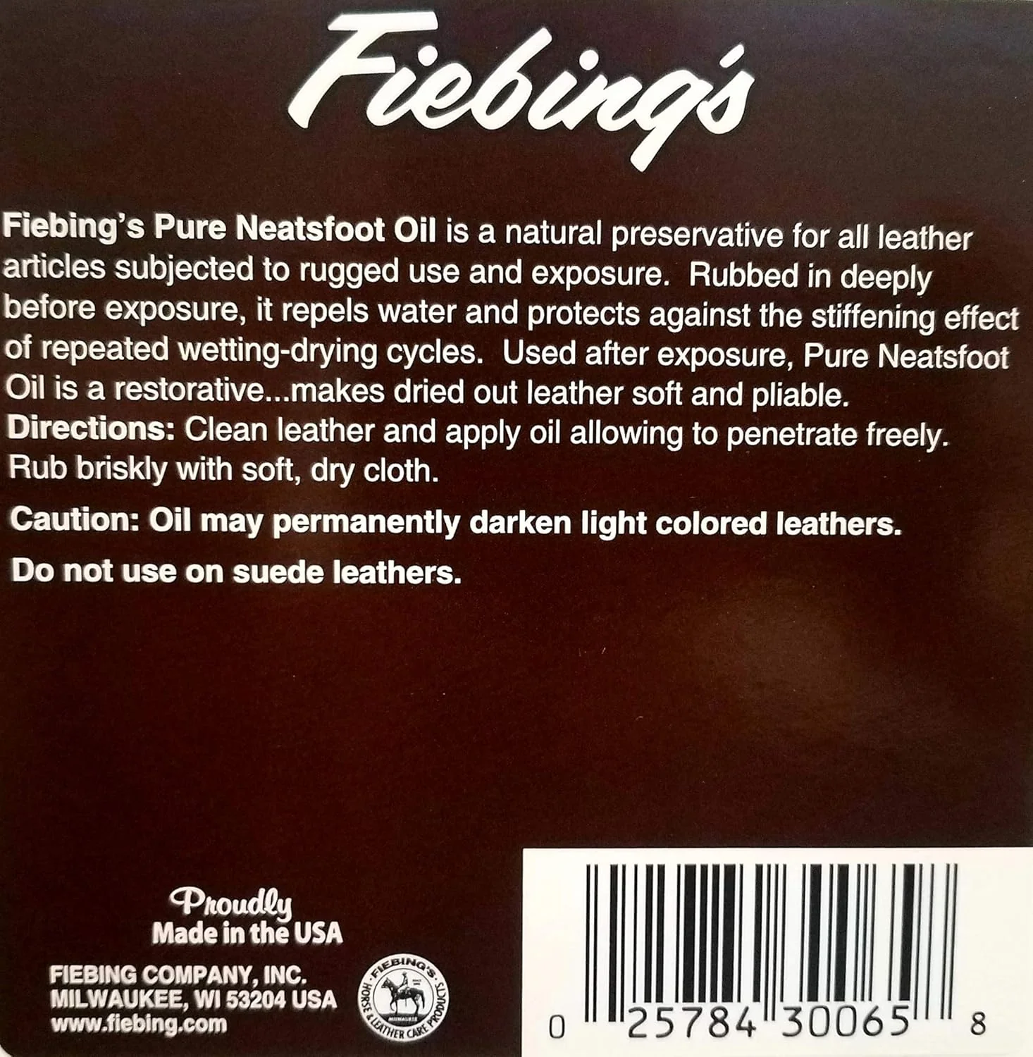 Pure Neatsfoot Oil – 1 Gallon - Image 2
