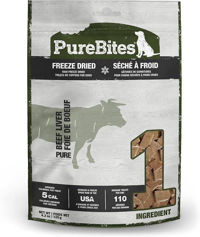 PureBites Freeze Dried Beef Liver Dog Treats - Image 10