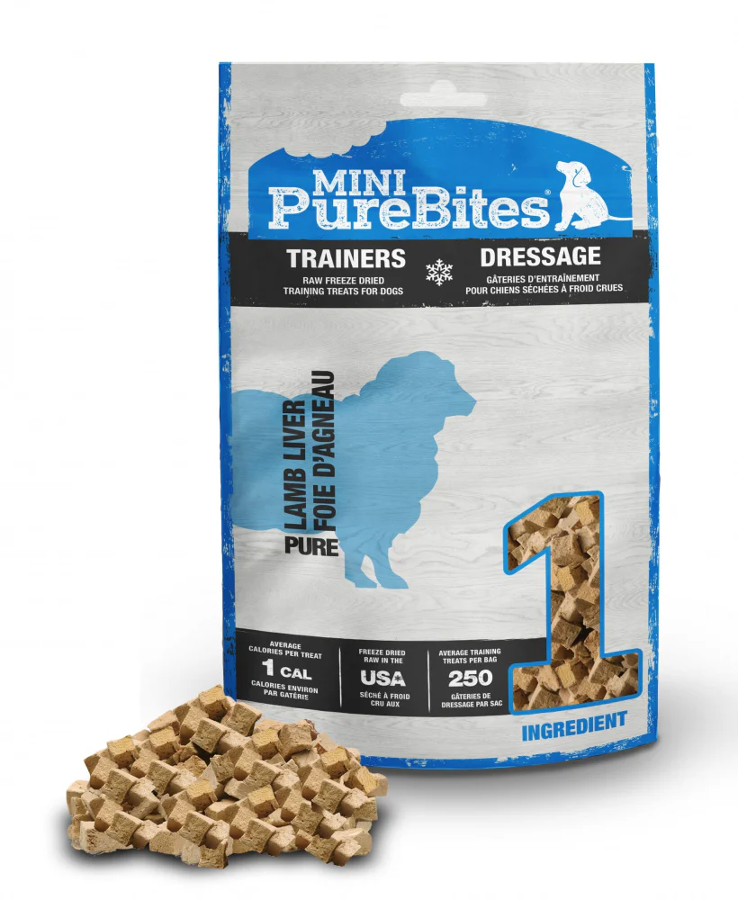 PureBites Mini Lamb Freeze Dried Dog Treats, 1 Ingredient, Made in USA - Image 2