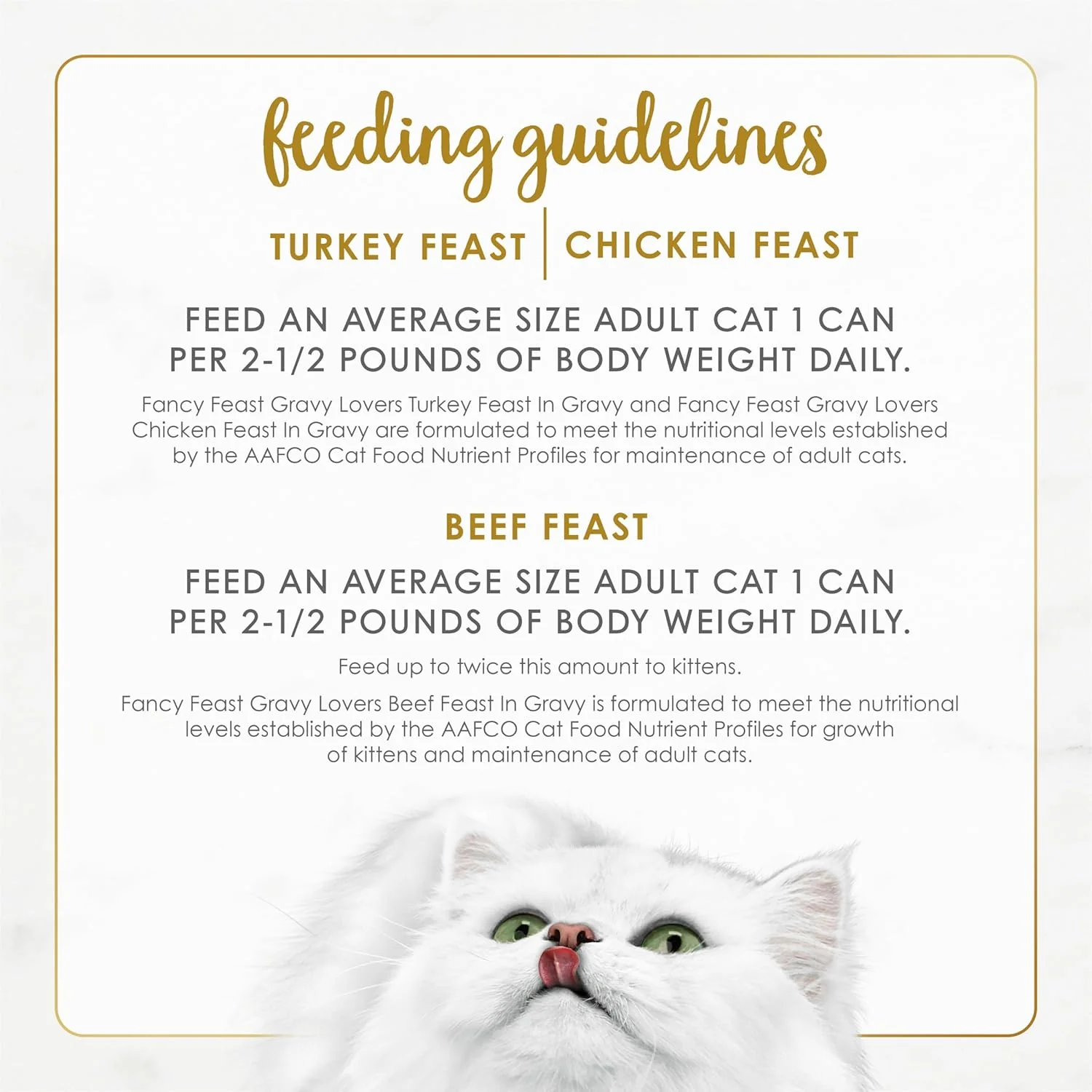 Purina Fancy Feast Gravy Lovers Poultry and Beef Grilled Gourmet Wet Cat Food Variety Pack - (Pack of 24) 3 oz. Cans - Image 9