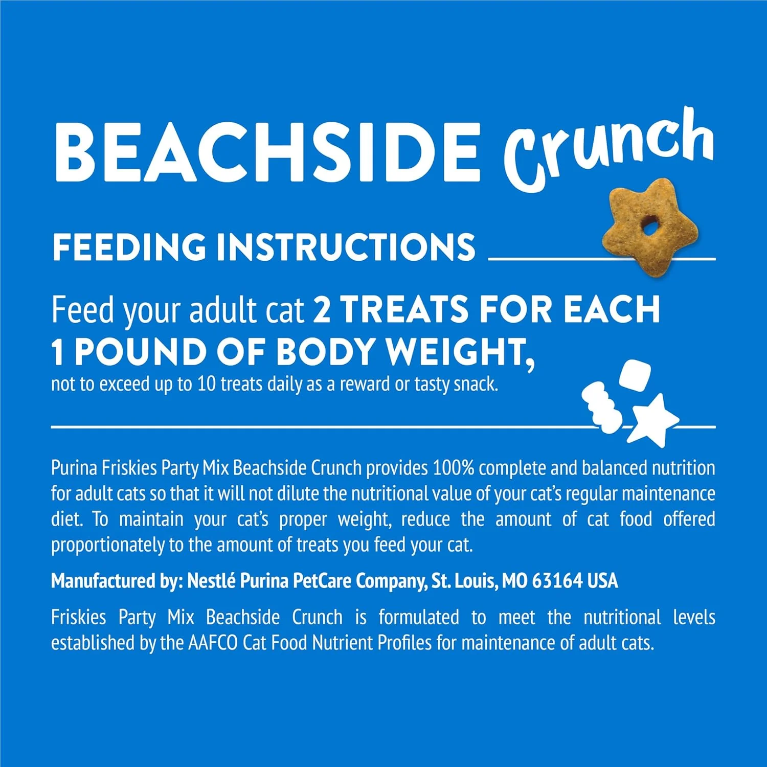 Purina Friskies Cat Treats, Party Mix Beachside Crunch - 30 Ounce (Pack of 1) - Image 9