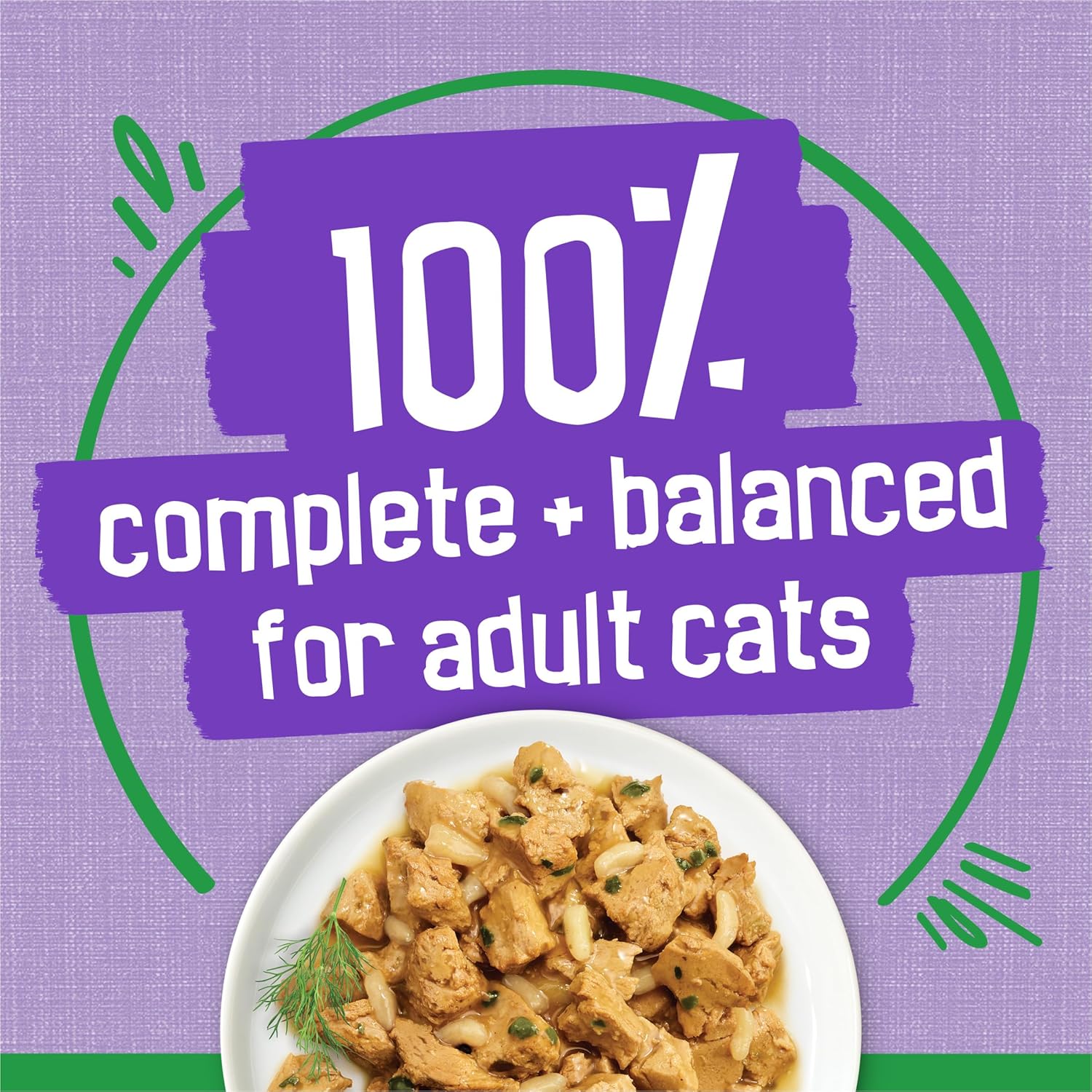 Purina Friskies Indoor Cat Food Chunky Chicken and Turkey Casserole With Garden Greens in Gravy 24/5.5 Oz - (Pack of 24) 5.5 Oz. Cans - Image 5