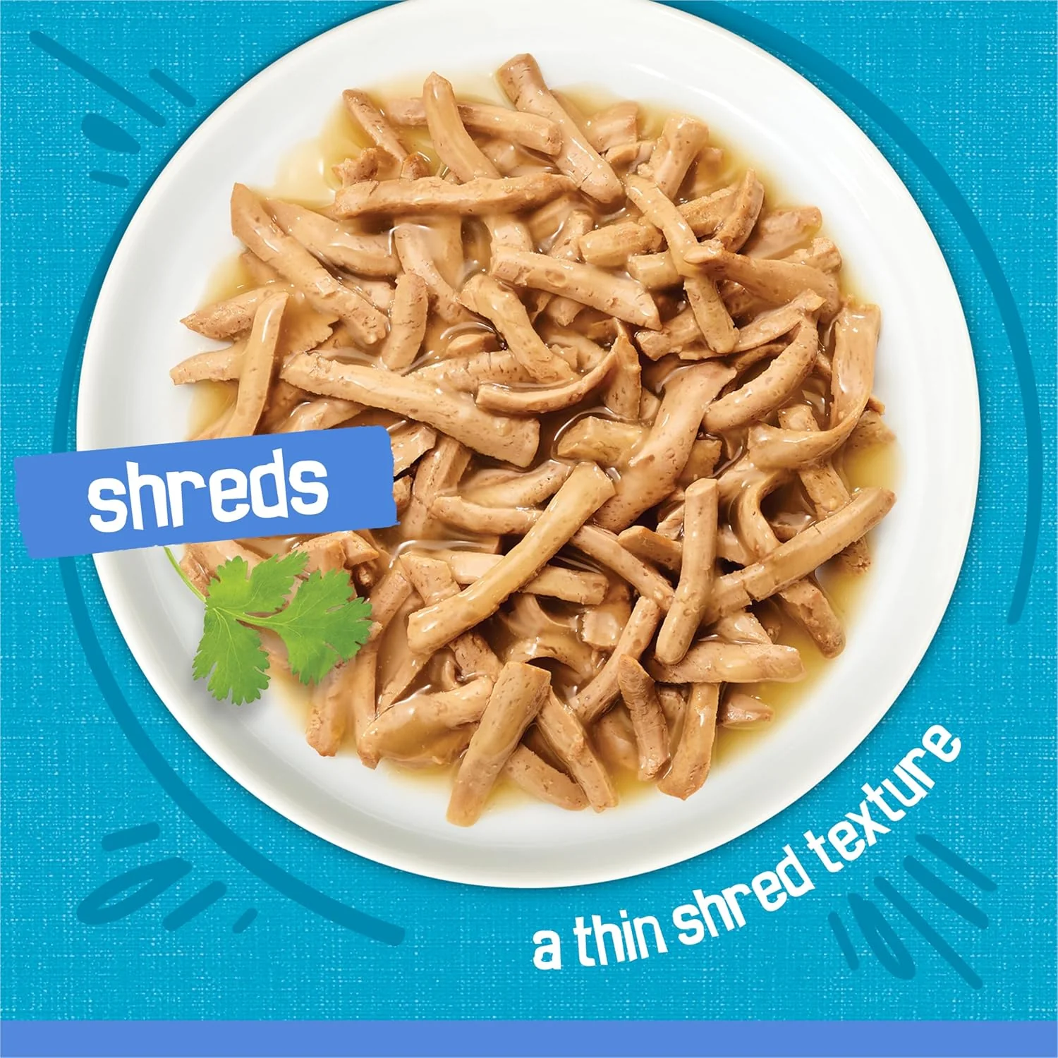 Purina Friskies Shreds With Whitefish and Sardines in Sauce Wet Cat Food - (Pack of 24) 5.5 oz. Cans - Image 3