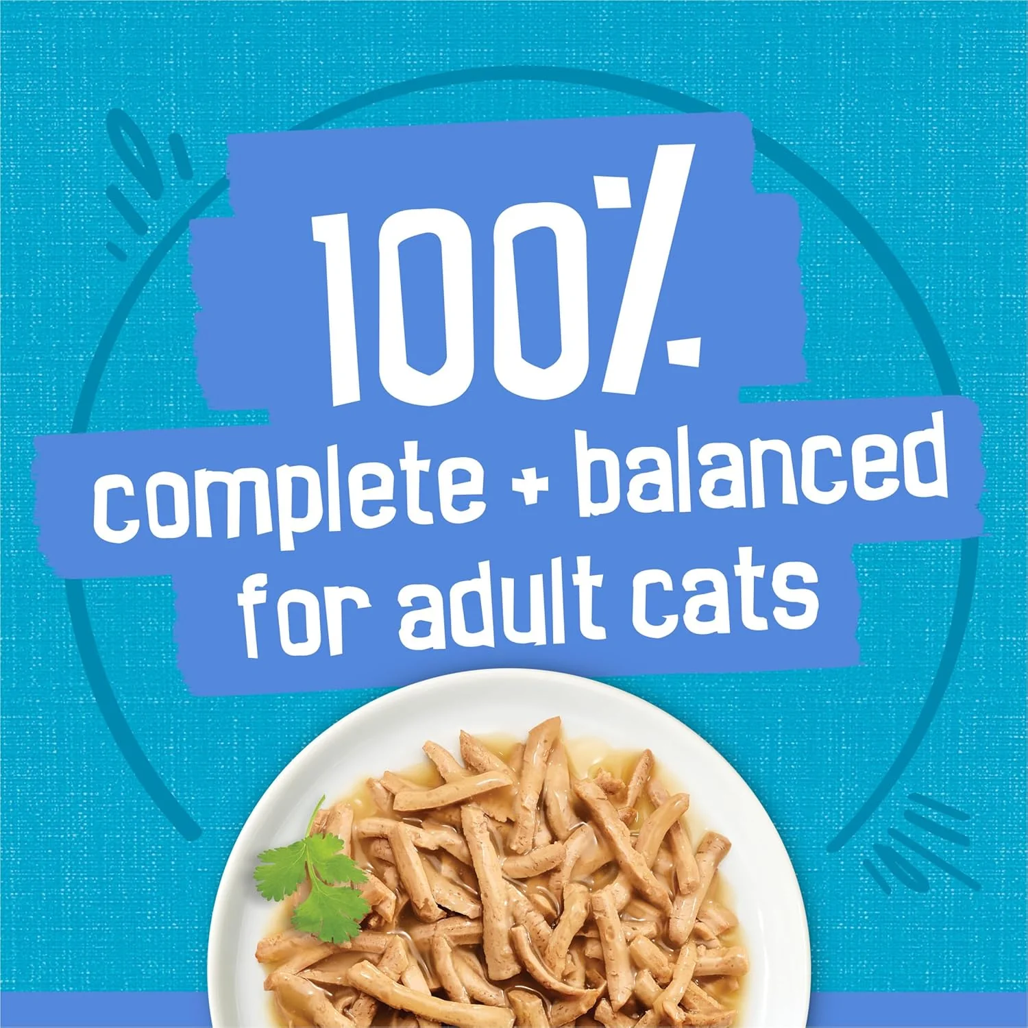 Purina Friskies Shreds With Whitefish and Sardines in Sauce Wet Cat Food - (Pack of 24) 5.5 oz. Cans - Image 5