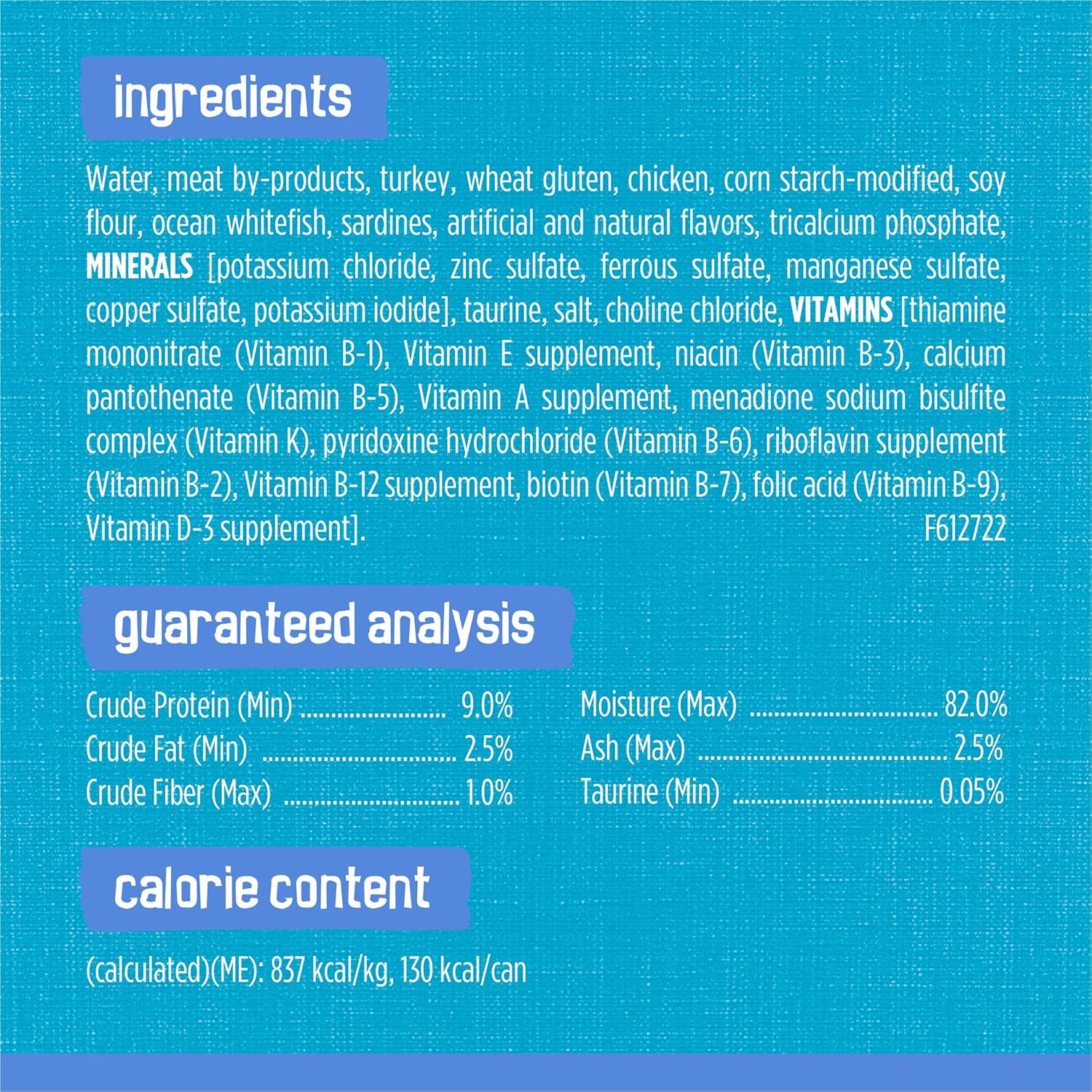 Purina Friskies Shreds With Whitefish and Sardines in Sauce Wet Cat Food - (Pack of 24) 5.5 oz. Cans - Image 6