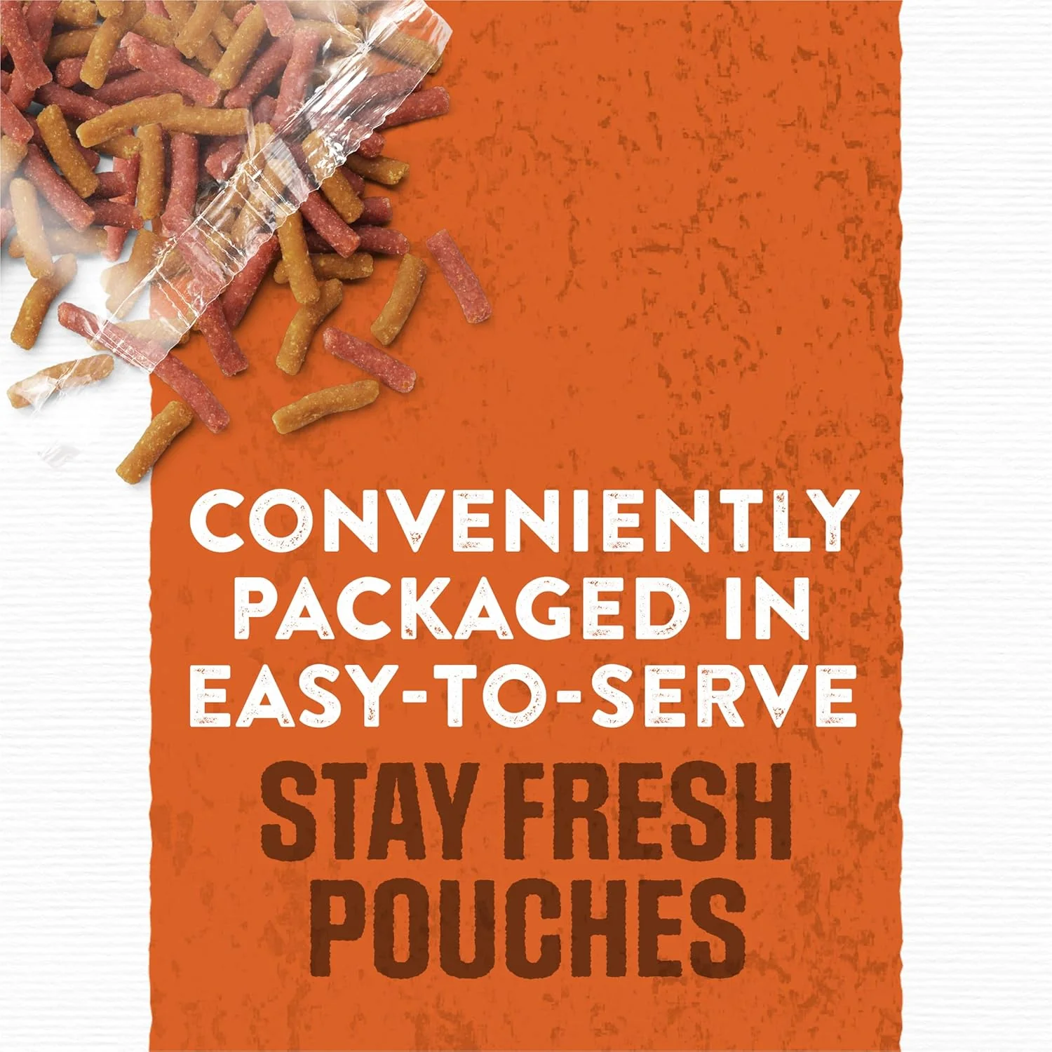 Purina Moist and Meaty Burger With Cheddar Cheese Flavor Dry Soft Dog Food Pouches - (Pack of 4) 12 ct. Pouches - Image 6