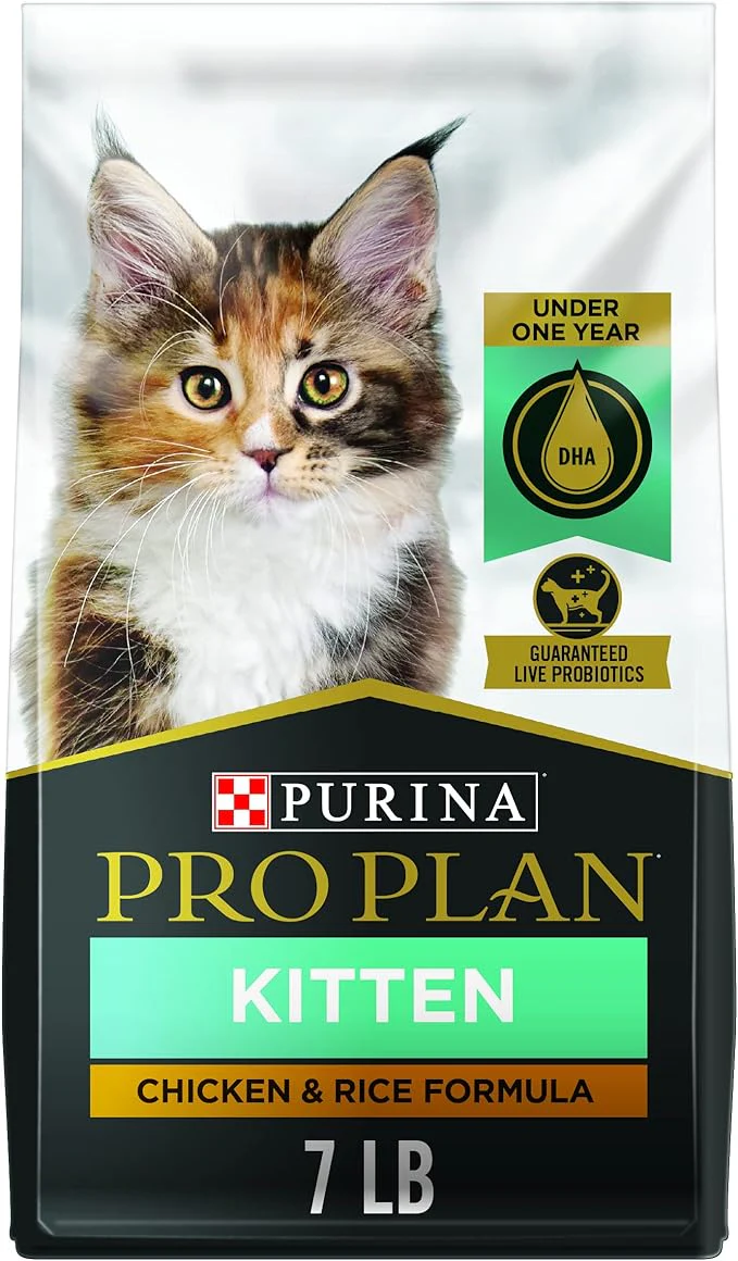 Purina Pro Plan With Probiotics, High Protein Dry Kitten Food, Chicken & Rice Formula - Image 3
