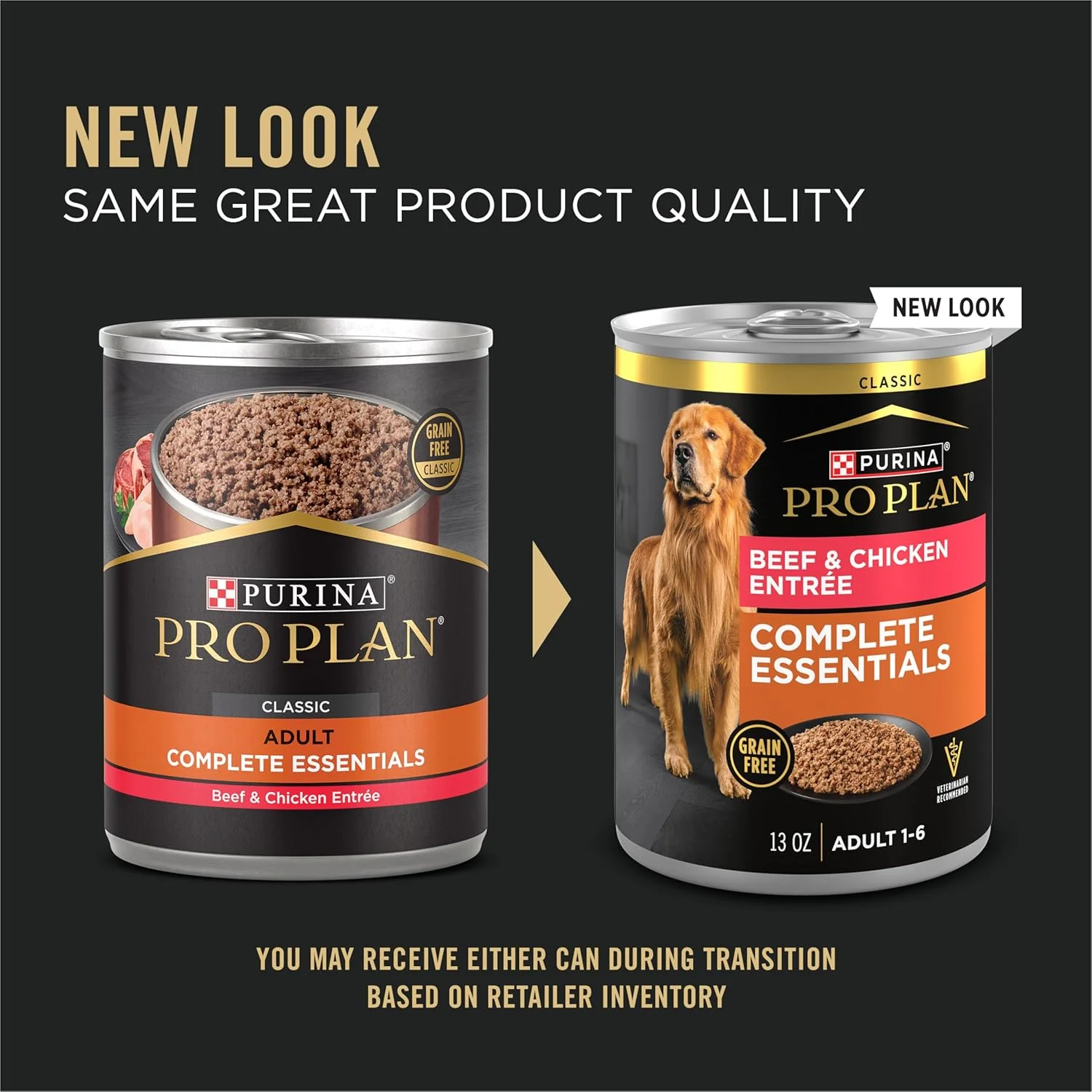 Purina Pro Plan Complete Essentials Beef and Rice Entree Dog Food - Image 3