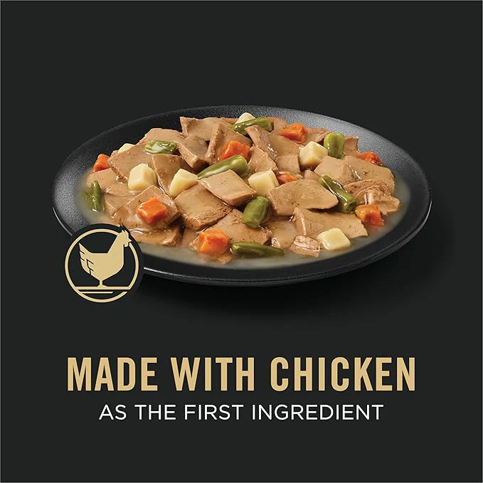 Purina Pro Plan Complete Essentials Chicken & Vegetable Slices in Gravy Dog 12 / 13 oz - Image 2