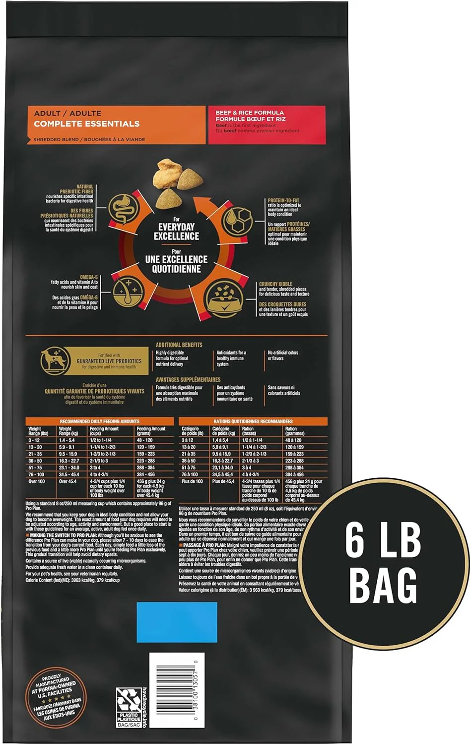 Purina Pro Plan Complete Essentials Shredded Blend 7+ Chicken & Rice Senior Dog Food - Image 5