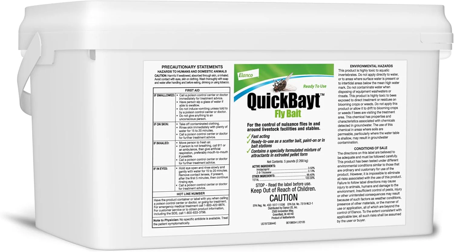 QuickBayt® Fly Bait – Fast-Acting Granular Fly Control for Livestock Facilities - Image 4