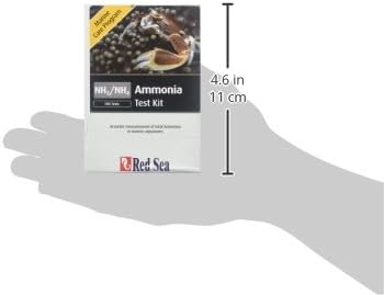 Red Sea Fish Pharm ARE21460 Marine Care Program Ammonia Kit for Aquarium, 100 Tests - Image 5