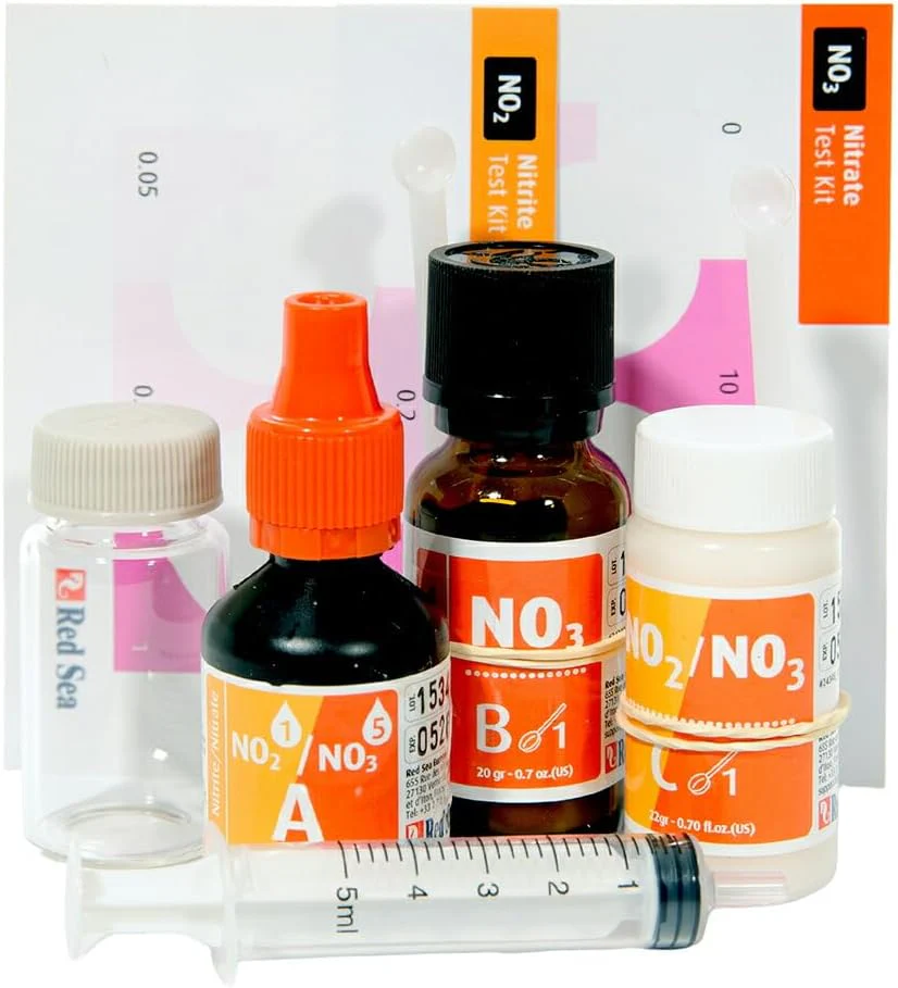 Red Sea Fish Pharm ARE21465 Marine Care Program Nitrate/Nitrite Kit for Aquarium, 60/100 Tests - Image 3