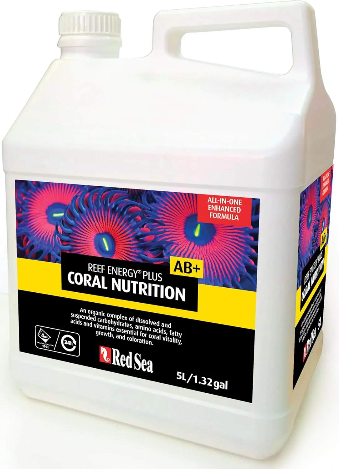 Red Sea Reef Energy Plus (AB+) All In One Coral Food for Saltwater Aquarium Marine Reef Tanks | Food for Soft, LPS, SPS, and Non-Photosynthetic Corals - Image 11
