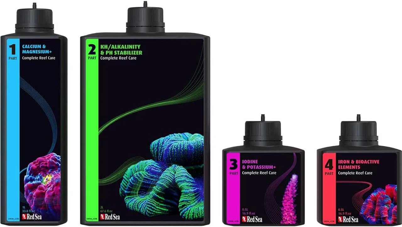 Red Sea Small 4-Part RCP Complete Reef Care Supplement Dosing System for Saltwater Mixed Reef Marine Aquariums for Optimal Coral Growth - Image 10