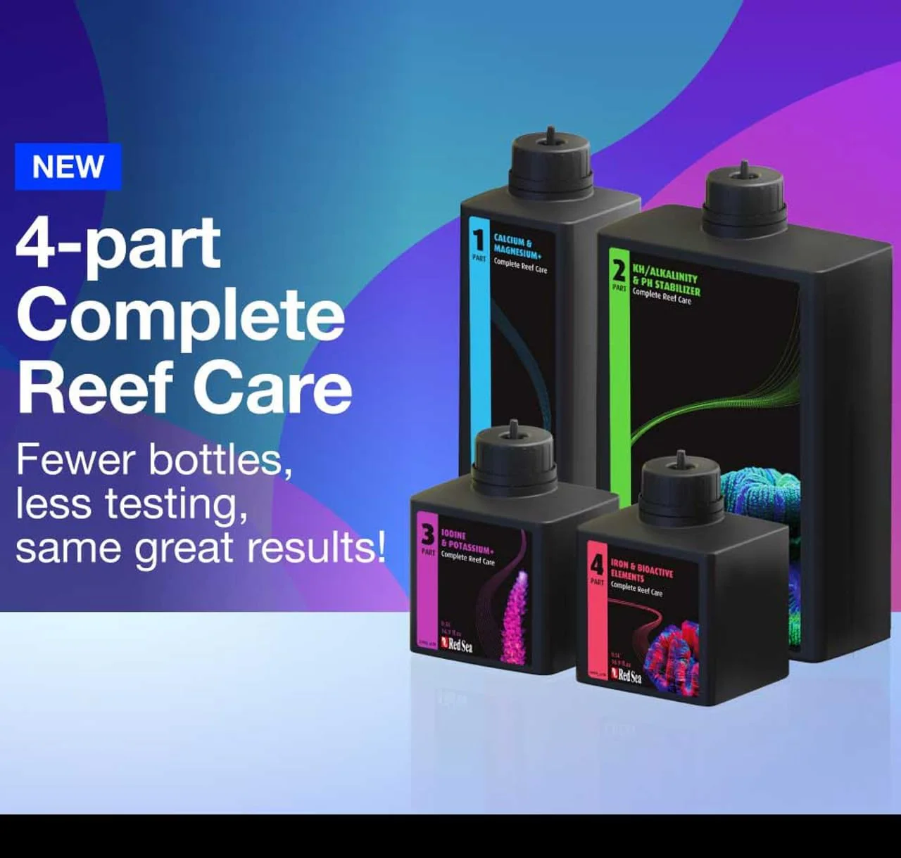 Red Sea Small 4-Part RCP Complete Reef Care Supplement Dosing System for Saltwater Mixed Reef Marine Aquariums for Optimal Coral Growth - Image 9