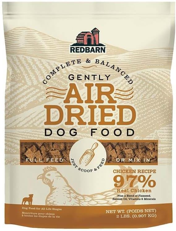 Redbarn Air Dried Chicken Recipe Dog Food 2lb