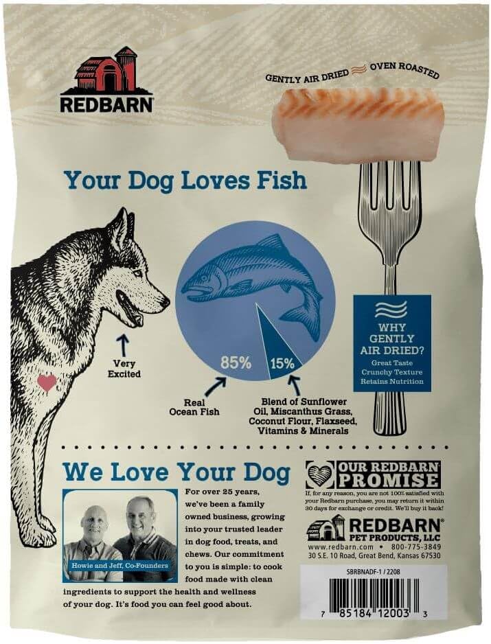Redbarn Air Dried Fish Recipe Dog Food 2lb - Image 3