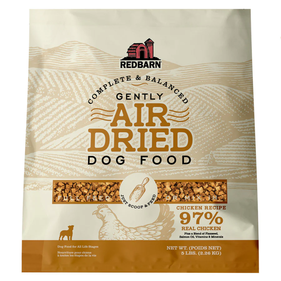 Redbarn, Chicken Recipe Gently Air-Dried Dog Food 5-lb - Image 2