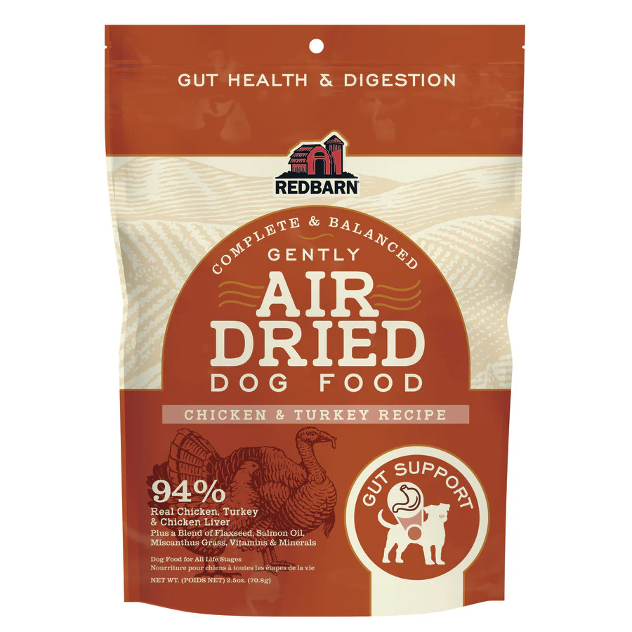 Redbarn, Gut Health & Digestion Chicken & Turkey Recipe Gently Air-Dried Dog Food - Image 3